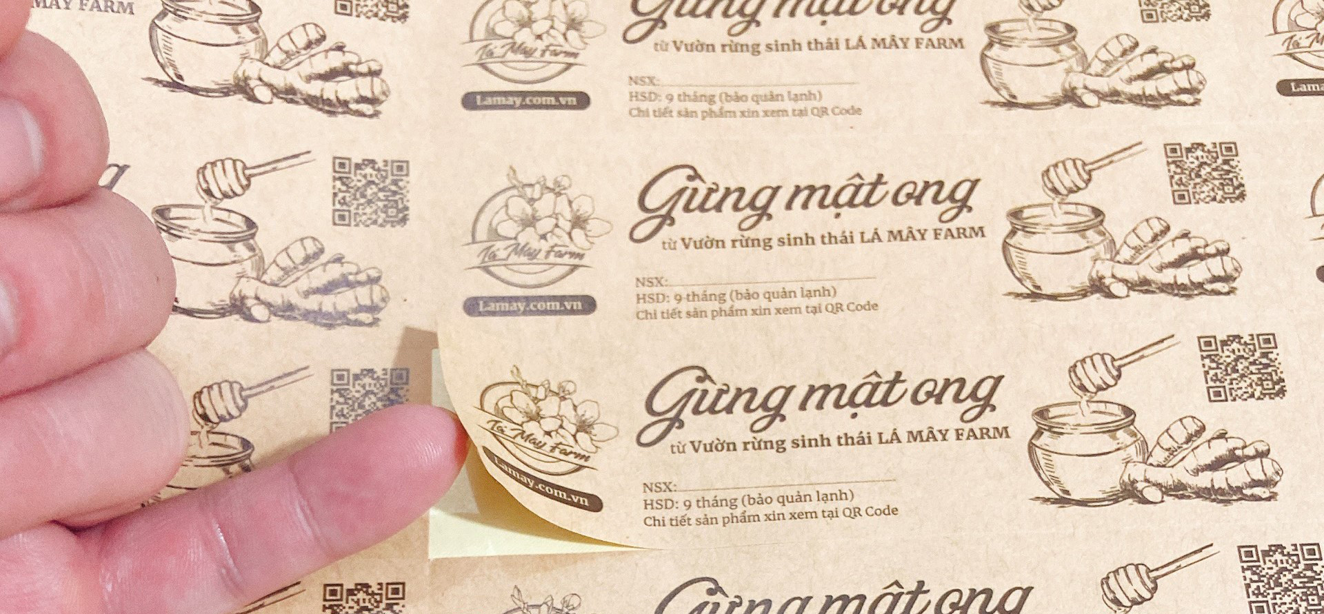 Quy trình in tem nhãn bánh kẹo chuyên nghiệp