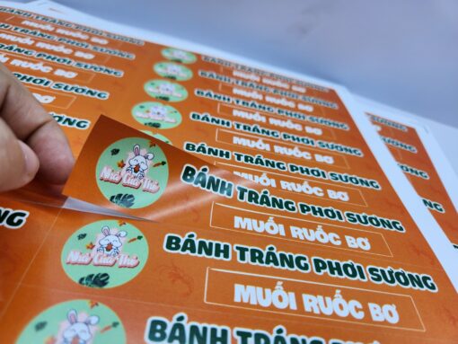 Địa chỉ in tem nhãn bánh kẹo uy tín