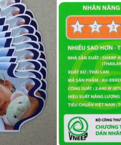 In tem nhãn đồ gia dụng